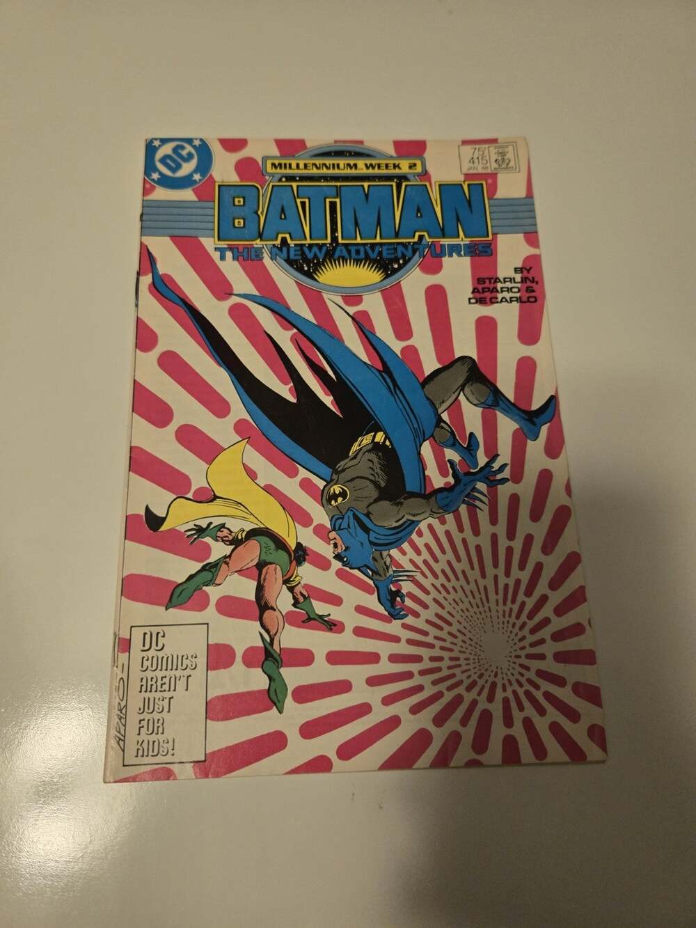 Batman #415 1988 DC Comics 2nd Printing Millennium Jim Starlin Jim Aparo Vintage